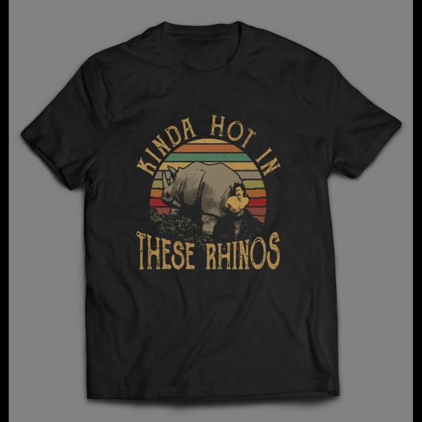 ACE VENTURA KINDA HOT IN THESE RHINOS ART SHIRT