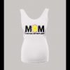 MOM LIKE DAD JUST NOT LAZY LADIES TANK TOP