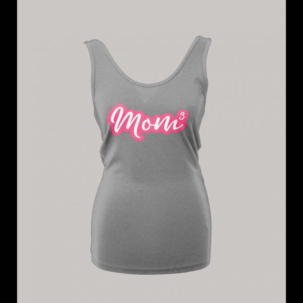 MOM TO THE THIRD POWER LADIES TANK TOP