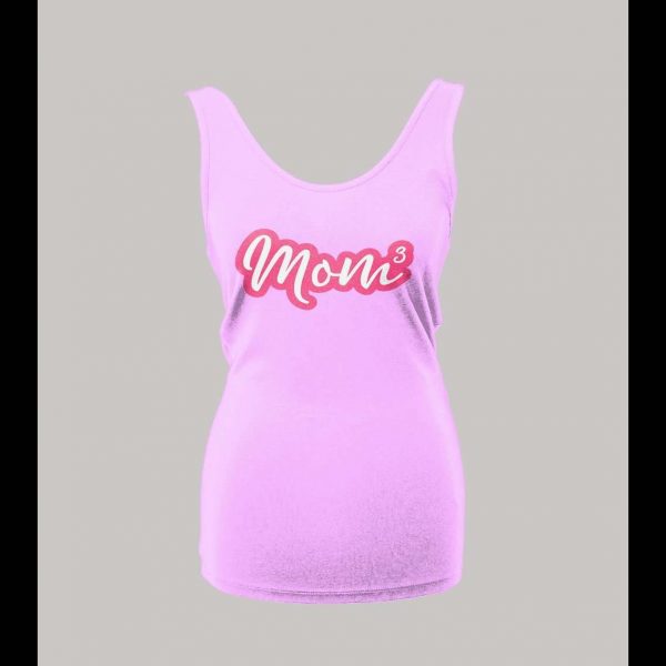 MOM TO THE THIRD POWER LADIES TANK TOP