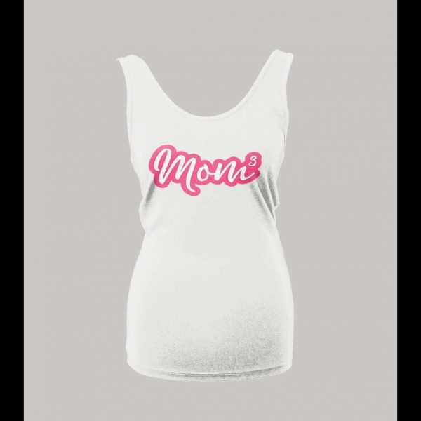MOM TO THE THIRD POWER LADIES TANK TOP