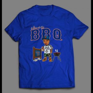 RAPPER NAS "LIVE AT THE BBQ" HIGH QUALITY PRINT SHIRT