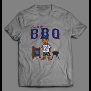 RAPPER NAS "LIVE AT THE BBQ" HIGH QUALITY PRINT SHIRT