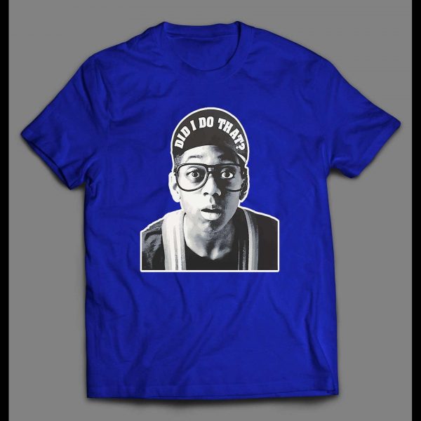 STEVE URKEL SPIKE LEE MARS JORDAN COMMERCIAL PARODY DID I DO THAT VINTAGE TV SHOW SHIRT