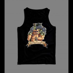 BEBOP AND ROCK STEADY DESTROY EVERYTHING MEN'S TANK TOP
