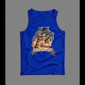 BEBOP AND ROCK STEADY DESTROY EVERYTHING MEN'S TANK TOP