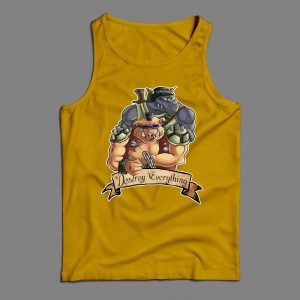 BEBOP AND ROCK STEADY DESTROY EVERYTHING MEN'S TANK TOP