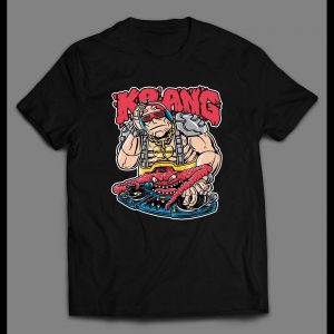 NINJA DJ BOSS VILLAIN KRANG HIGH OLDSKOOL QUALITY SHIRT
