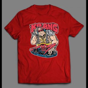 NINJA DJ BOSS VILLAIN KRANG HIGH OLDSKOOL QUALITY SHIRT