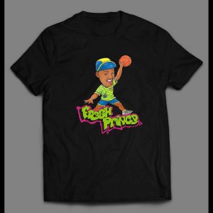 FRESH PRINCE OF BEL-AIR JUMP MAN PARODY HIGH QUALITY SHIRT