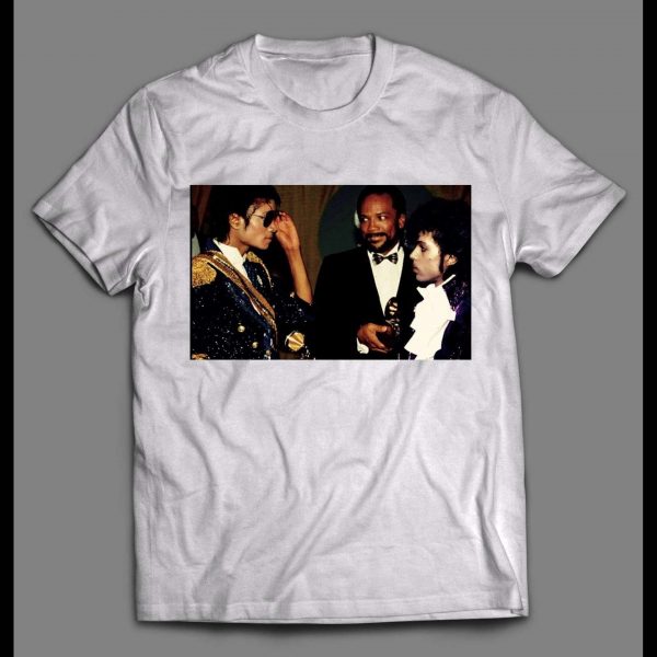 OLDSKOOL MICHAEL JACKSON X PRINCE STARE DOWN SHIRT
