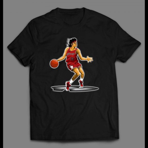 AIR MJ X JACKSON MASH UP OLDSKOOL HIGH QUALITY BASKEBALL SHIRT