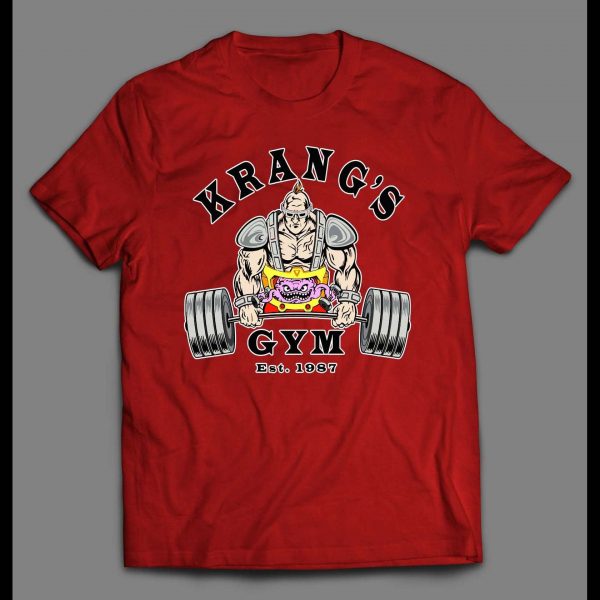 NINJA VILLAINS KRANG'S GYM FITNESS/ WORK OUT SHIRT