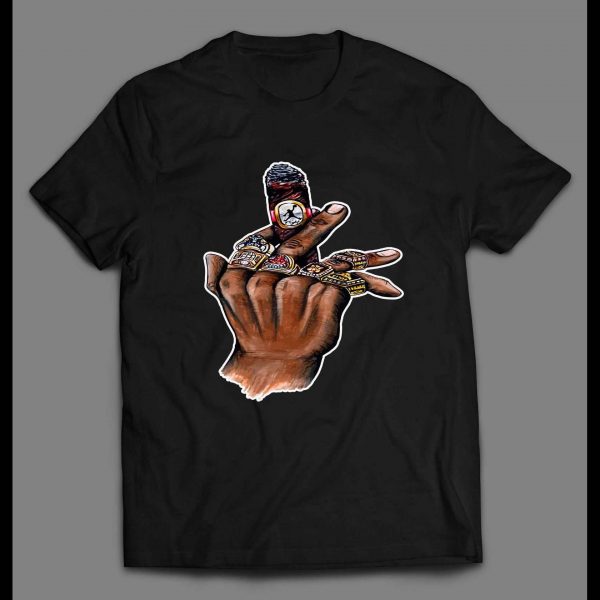 MJ LAST DANCE CHAMPIONSHIP CIGAR ART OLDSKOOL HIGH QUALITY SHIRT
