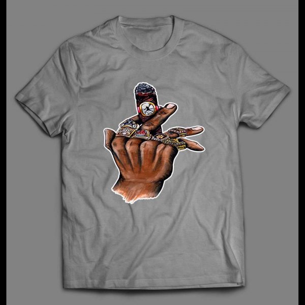 MJ LAST DANCE CHAMPIONSHIP CIGAR ART OLDSKOOL HIGH QUALITY SHIRT