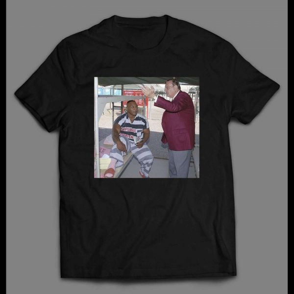 MIKE TYSON "PRISON BLUES" PHOTO OLDSKOOL SHIRT