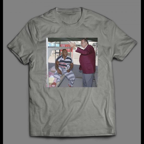 MIKE TYSON "PRISON BLUES" PHOTO OLDSKOOL SHIRT