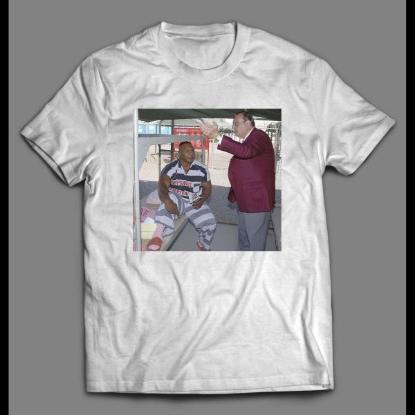 MIKE TYSON "PRISON BLUES" PHOTO OLDSKOOL SHIRT