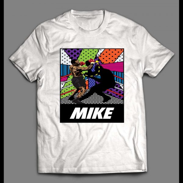 MIKE TYSON BOXING POP ART CUSTOM OLDSKOOL ART SHIRT
