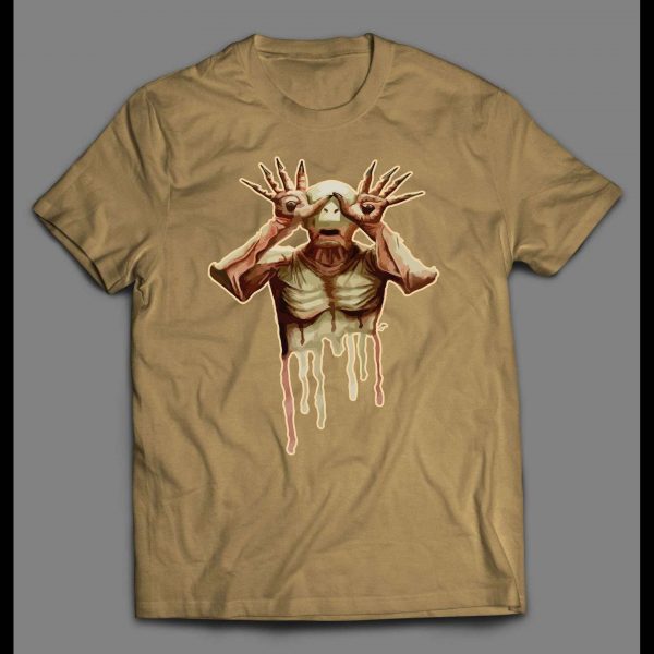 PAN'S LABYRINTH "THE PALE MAN" HANDS UP CUSTOM MOVIE SHIRT