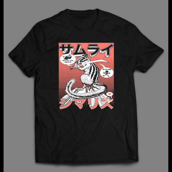 SAMURAI CHIPMUNK JAPANESE STYLE SHIRT