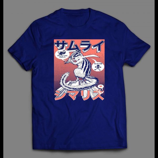 SAMURAI CHIPMUNK JAPANESE STYLE SHIRT