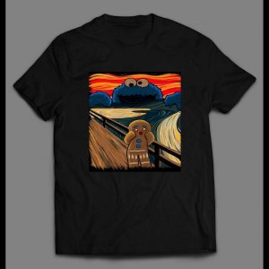 COOKIE MONSTER STARRY NIGHT PARODY SHIRT