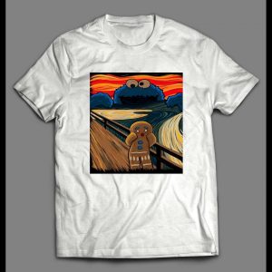 COOKIE MONSTER STARRY NIGHT PARODY SHIRT