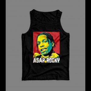 RAPPER ASAP ROCKY POP ART MEN'S TANK TOP