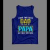 I HAVE TWO TITLES DAD AND PAPA FATHER’S DAY MEN’S TANK TOP