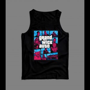 GRAND WICK AUTO MOVIE GAME PARODY HIGH QUALITY MEN'S TANK TOP
