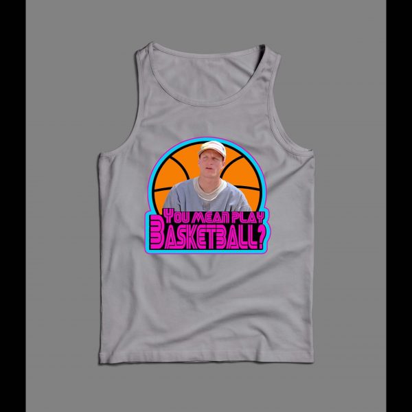 WHITE MEN CAN'T JUMP BILLY HOYLE YOU MEAN PLAY BASKETBALL MEN'S TANK TOP