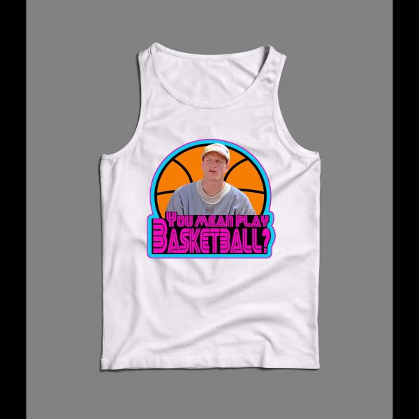 WHITE MEN CAN'T JUMP BILLY HOYLE YOU MEAN PLAY BASKETBALL MEN'S TANK TOP