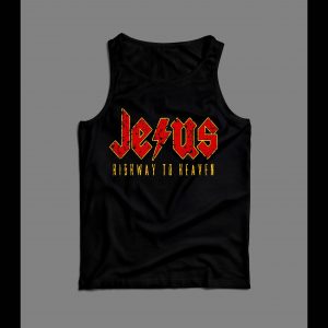 JESUS HIGHWAY TO HEAVEN ROCKER STYLE MEN'S TANK TOP