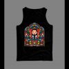STAINED GLASS ASSASSIN PARODY HIGH QUALITY MEN’S TANK TOP