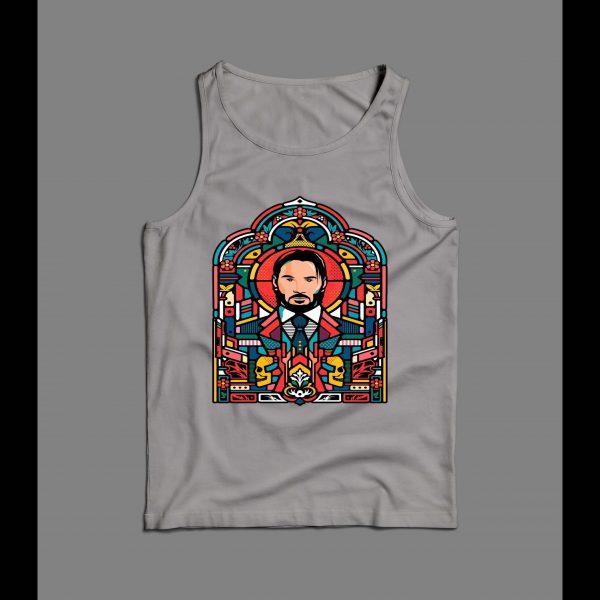 STAINED GLASS ASSASSIN PARODY HIGH QUALITY MEN'S TANK TOP
