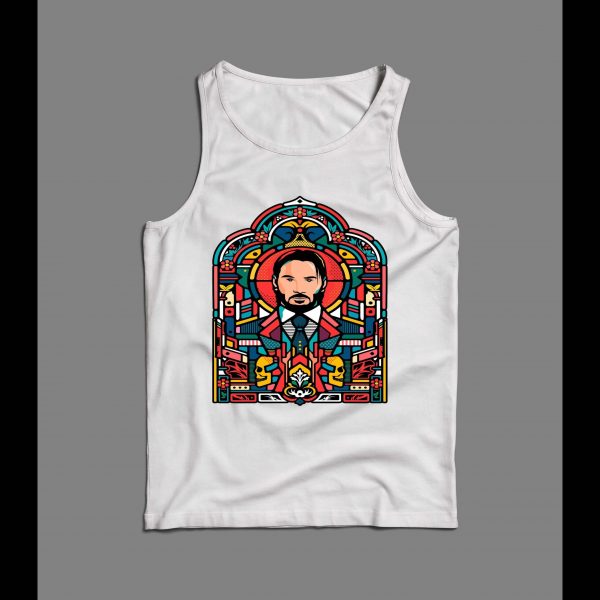 STAINED GLASS ASSASSIN PARODY HIGH QUALITY MEN'S TANK TOP
