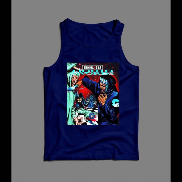 BROOKLYN RAPPERS ALBUM "LIQUID SWORDS" COVER ART MEN'S TANK TOP