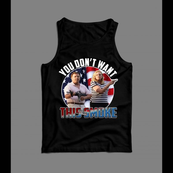 YOU DON'T WANT THIS SMOKE KEN AND KAREN MEME MEN'S TANK TOP