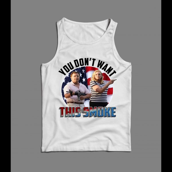 YOU DON'T WANT THIS SMOKE KEN AND KAREN MEME MEN'S TANK TOP