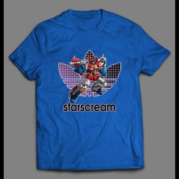 TF ROBOTS DECEPTICON STARSCREAM ATHLETIC WEAR INSPIRED SHIRT