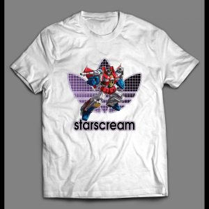 TF ROBOTS DECEPTICON STARSCREAM ATHLETIC WEAR INSPIRED SHIRT