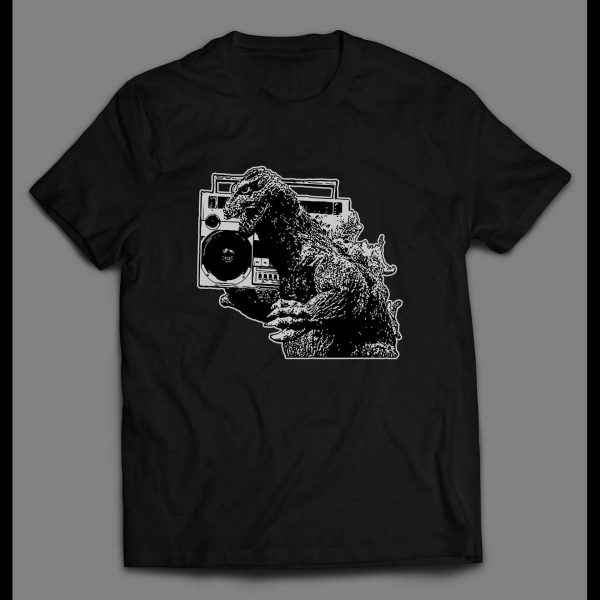 VINTAGE GODZILLA HIP HOP BOOMBOX SHIRT