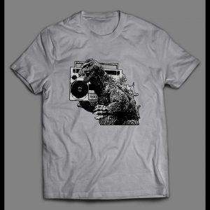 VINTAGE GODZILLA HIP HOP BOOMBOX SHIRT
