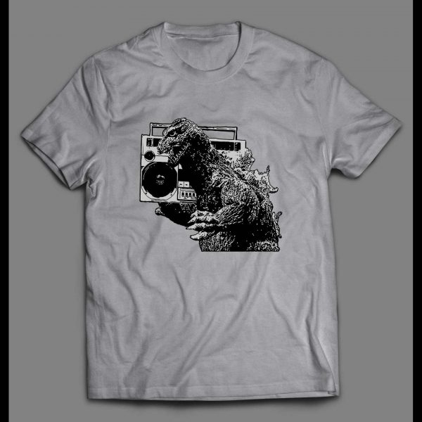 VINTAGE GODZILLA HIP HOP BOOMBOX SHIRT
