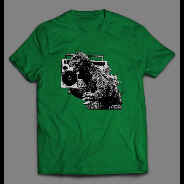 VINTAGE GODZILLA HIP HOP BOOMBOX SHIRT