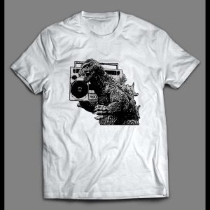 VINTAGE GODZILLA HIP HOP BOOMBOX SHIRT