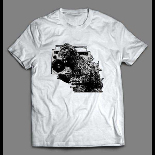 VINTAGE GODZILLA HIP HOP BOOMBOX SHIRT