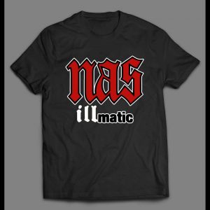 RAPPER NAS "ILLMATIC" HIGH QUALITY FRONT PRINT SHIRT