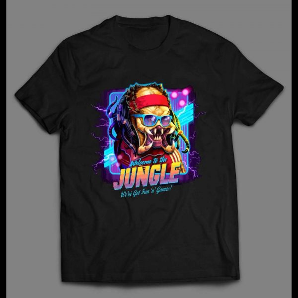 THE PREDATOR WELCOME TO THE JUNGLE RETRO STYLE SHIRT